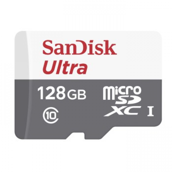 SanDisk Ultra Micro SDXC 128GB, 80 MB/s, Class 10