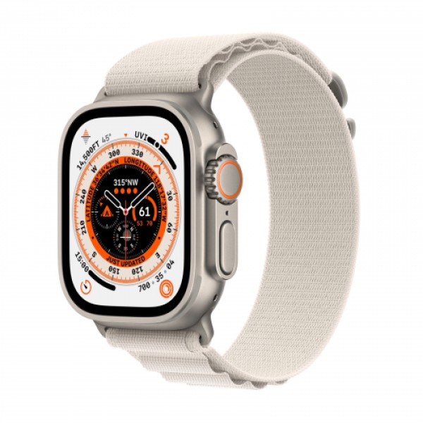 APPLE Watch ULTRA GPS+CE, 49mm Ti St Al Loop