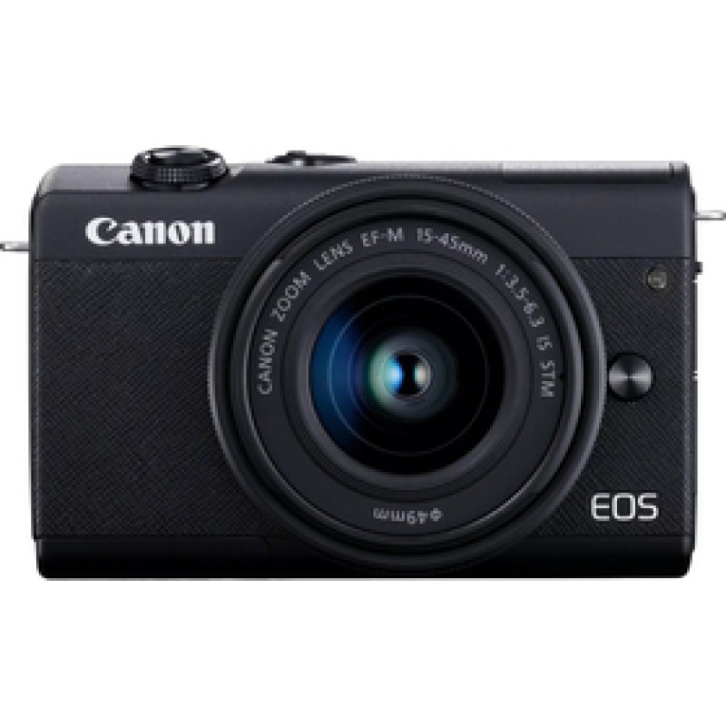 EOS M200 Black+EF-M 15-45mm IS STM CANON